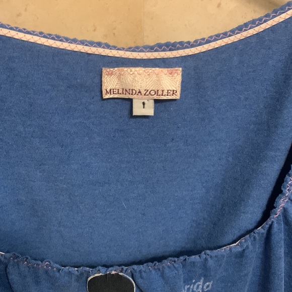 Vintage Boutique Mickey Mouse Rushed Top sz 1 - Picture 2 of 3